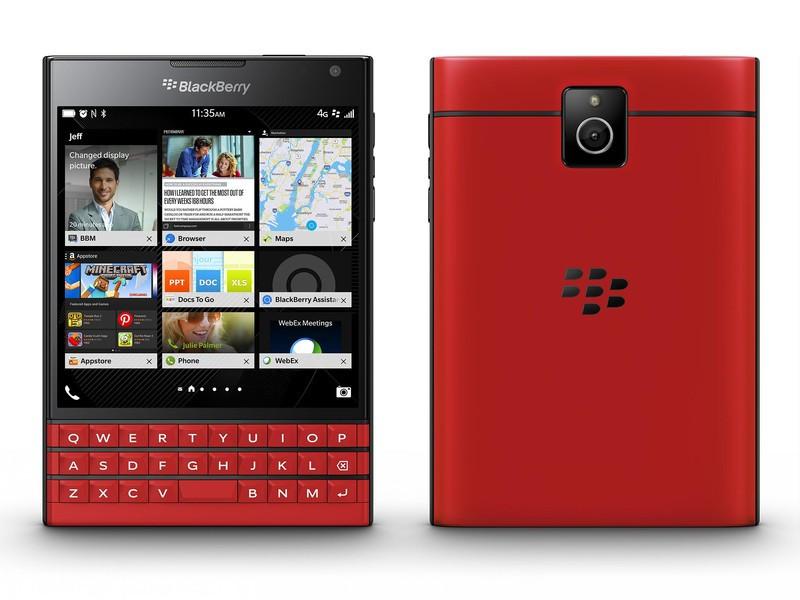 

BlackBerry Passport SQW100-1 Red