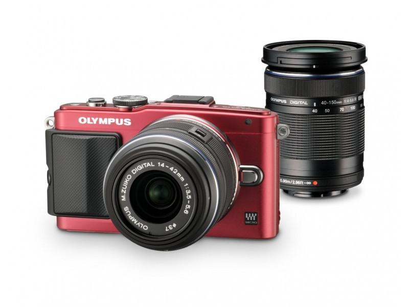 

Olympus E-PL6 Twin kit (14-42)(40-150) Red