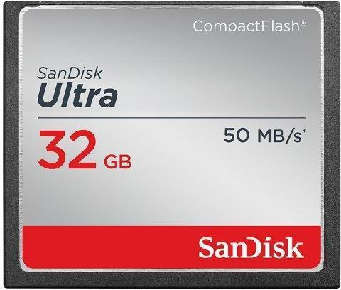 

Sandisk 32GB Ultra 50MB/s CF