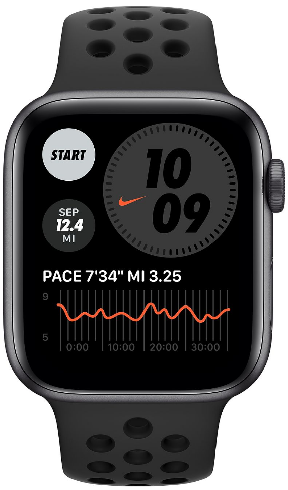 apple watch series 7 nike anthracite