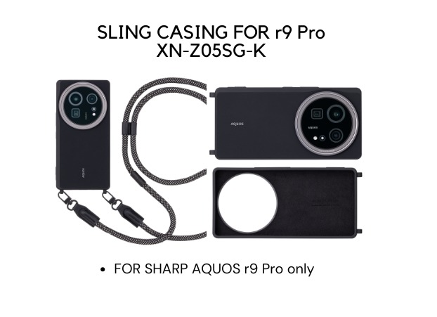Sharp Aquos R9 Pro 5G 512GB Black (12GB RAM) + FREE! Sharp orginal Sling Casing (Limited stocks!)