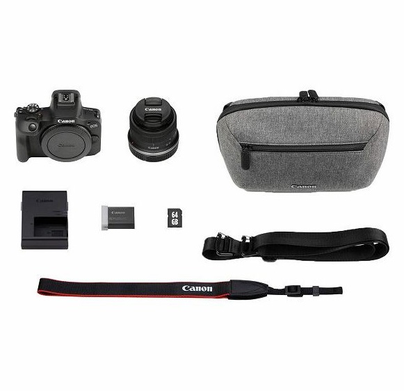 Canon EOS R100 Travel Kit (18-45mm f/4.5-6.3 IS STM)