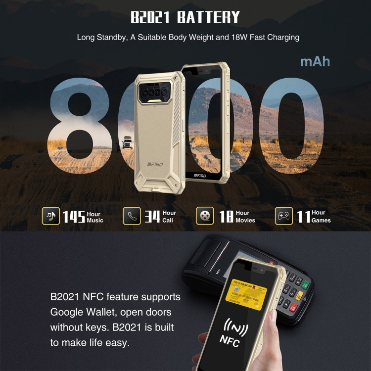 Etoren.com | (Unlocked) IIIF150 B2021 Rugged Phone Dual Sim 64GB