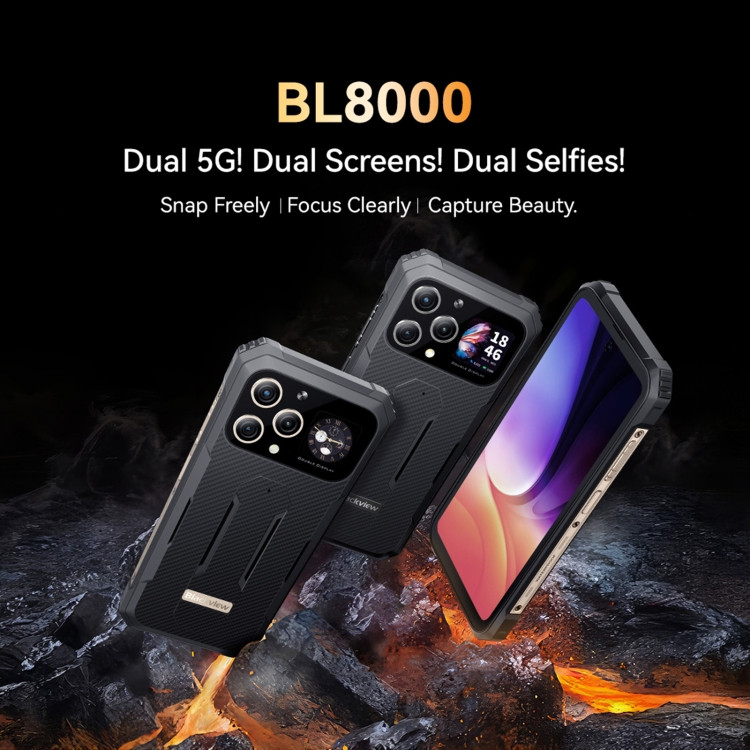 Etoren EU  Blackview BL9000 5G Rugged Phone Dual Sim 512GB Orbit Grey  (12GB RAM)-Ofertas online
