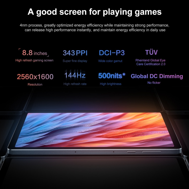 Etoren.com | Lenovo Legion Y700 2023 Gaming Tablet 8.8 inch Wifi